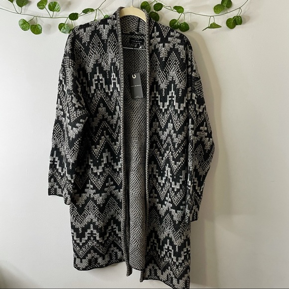Lucky Brand Women’s Open Front Cardigan size L - Picture 3 of 9